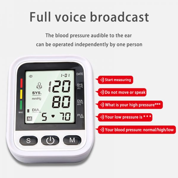 wecolor blood pressure moniter