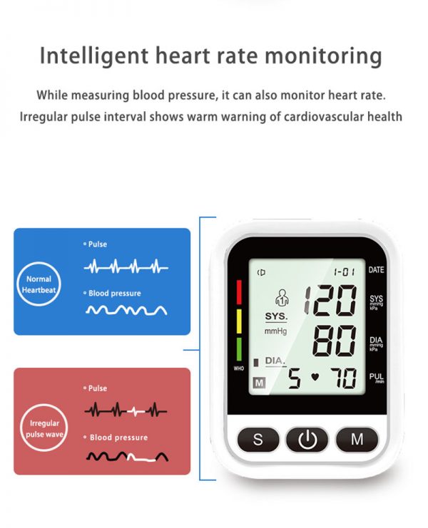 wecolor blood pressure moniter